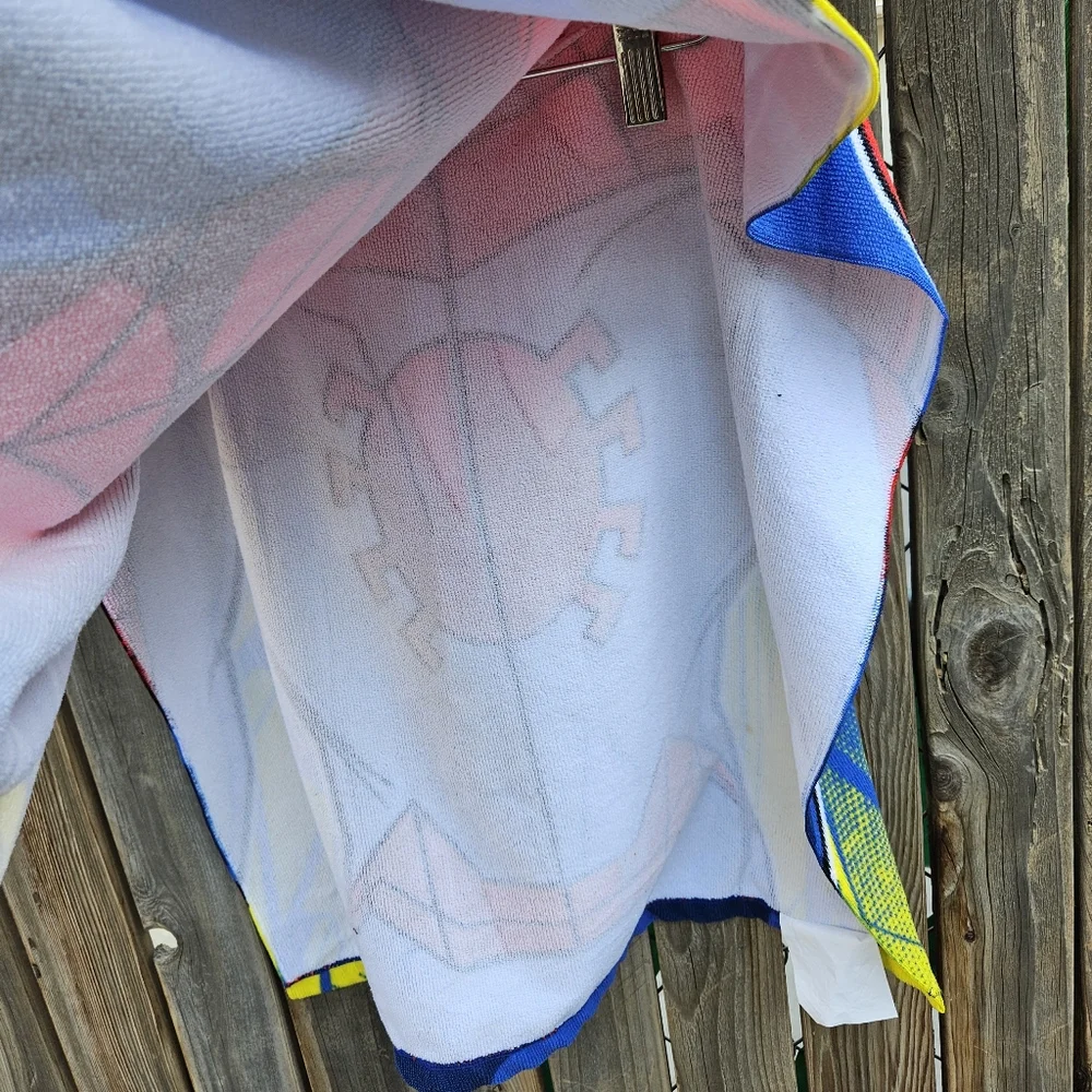 Marvel Red And Blue Superhero bathrobe One Size - Picture 11 of 11